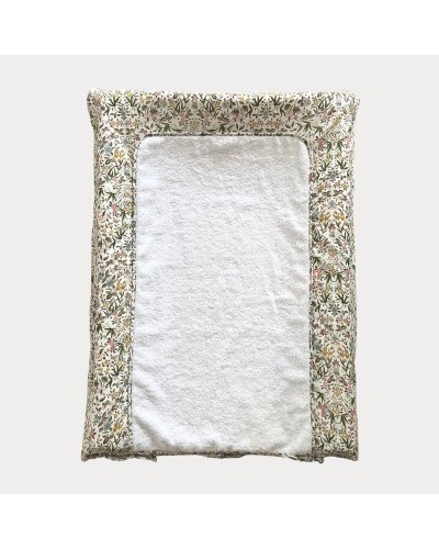 Baudou Paris - Housse de Matelas à Langer 60x75 cm Liberty