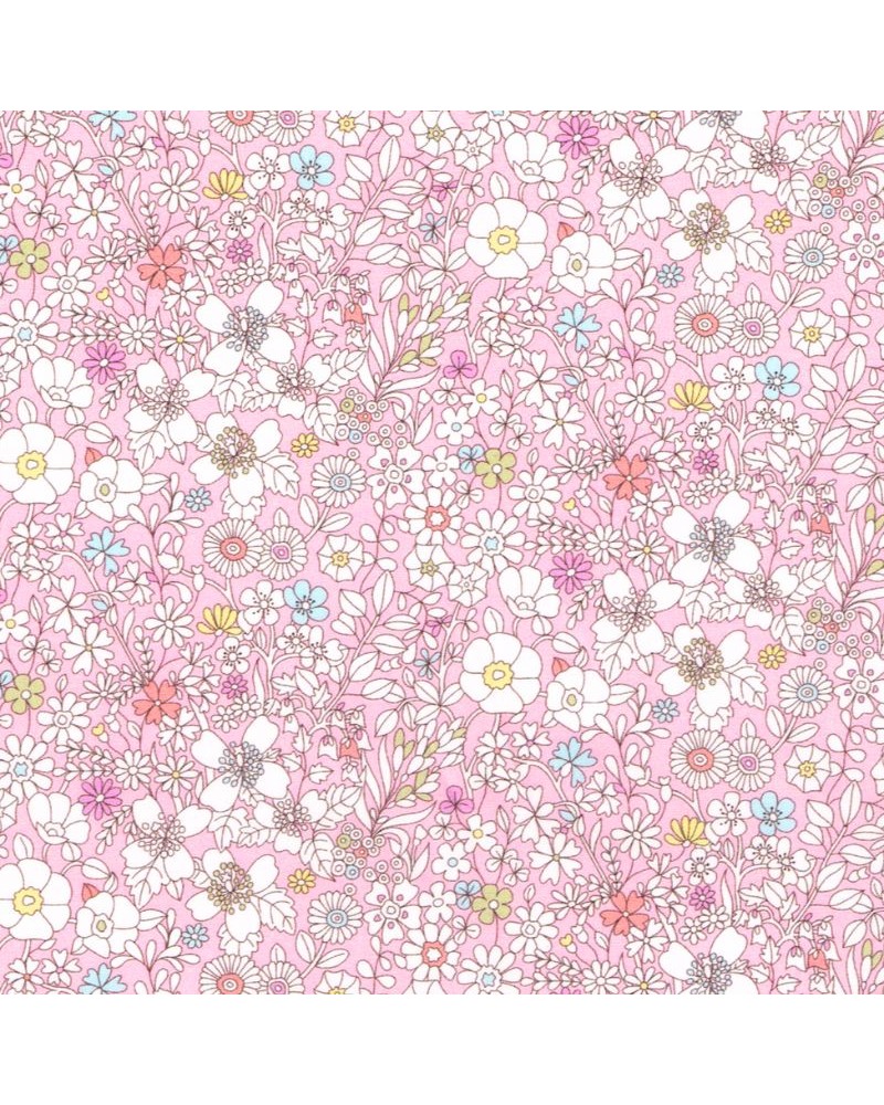 Baudou Paris - Demi-tour De Lit Bébé En Liberty 40x180 Cm