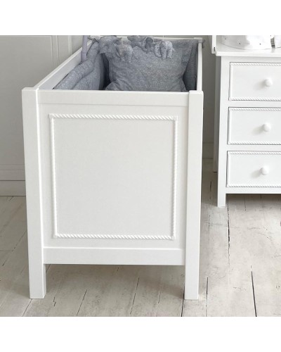 Baudou Paris - Lit Bébé Valentine - Matelas 60x120 cm