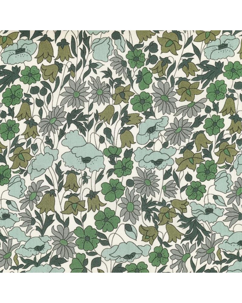 Baudou Paris - Parure Housse De Couette Liberty Avec Taie Bébé et Enfant