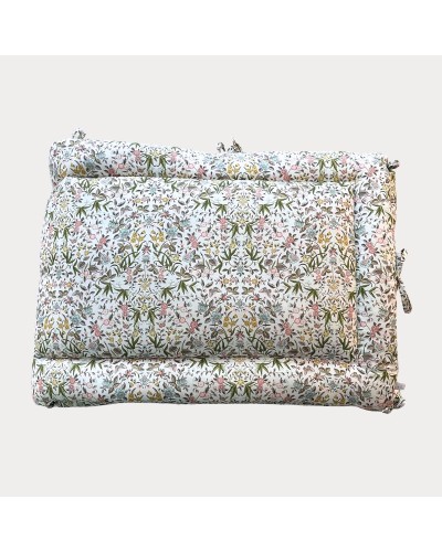 Baudou Paris - Demi-tour de lit bébé en Liberty 40x180 Cm