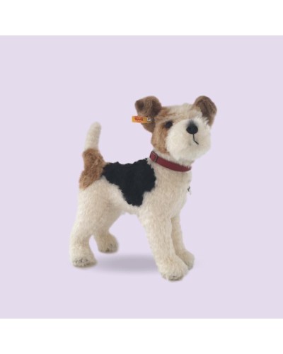 Baudou Paris - Peluche Fox Terrier Blanc