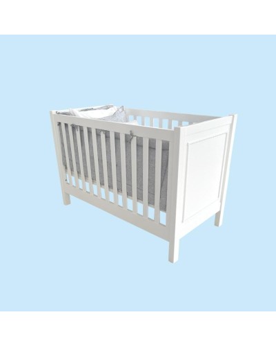 Baudou Paris - Lit Bébé Valentine - Matelas 60x120 cm